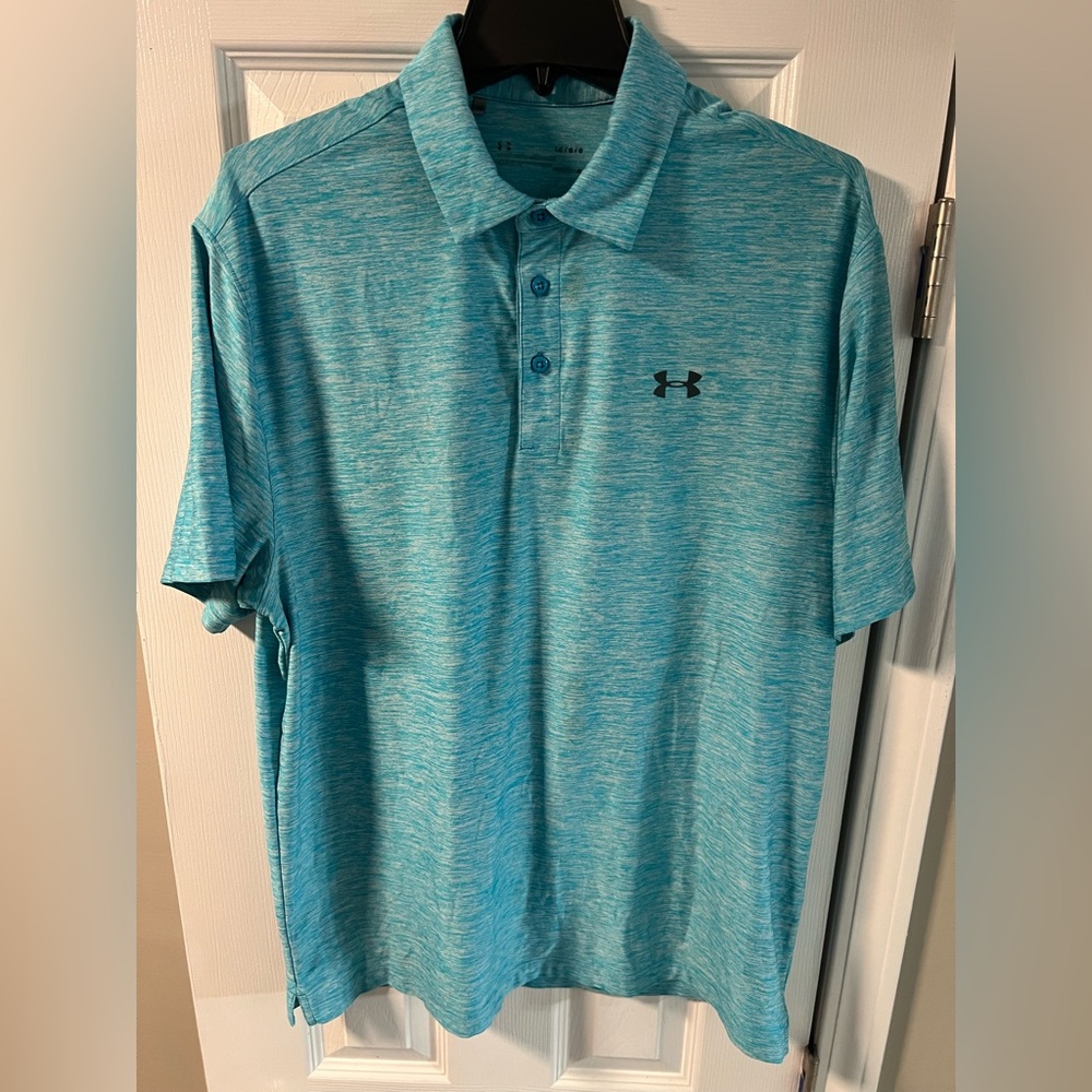 Under Armour Men's Teal Polo Shirt